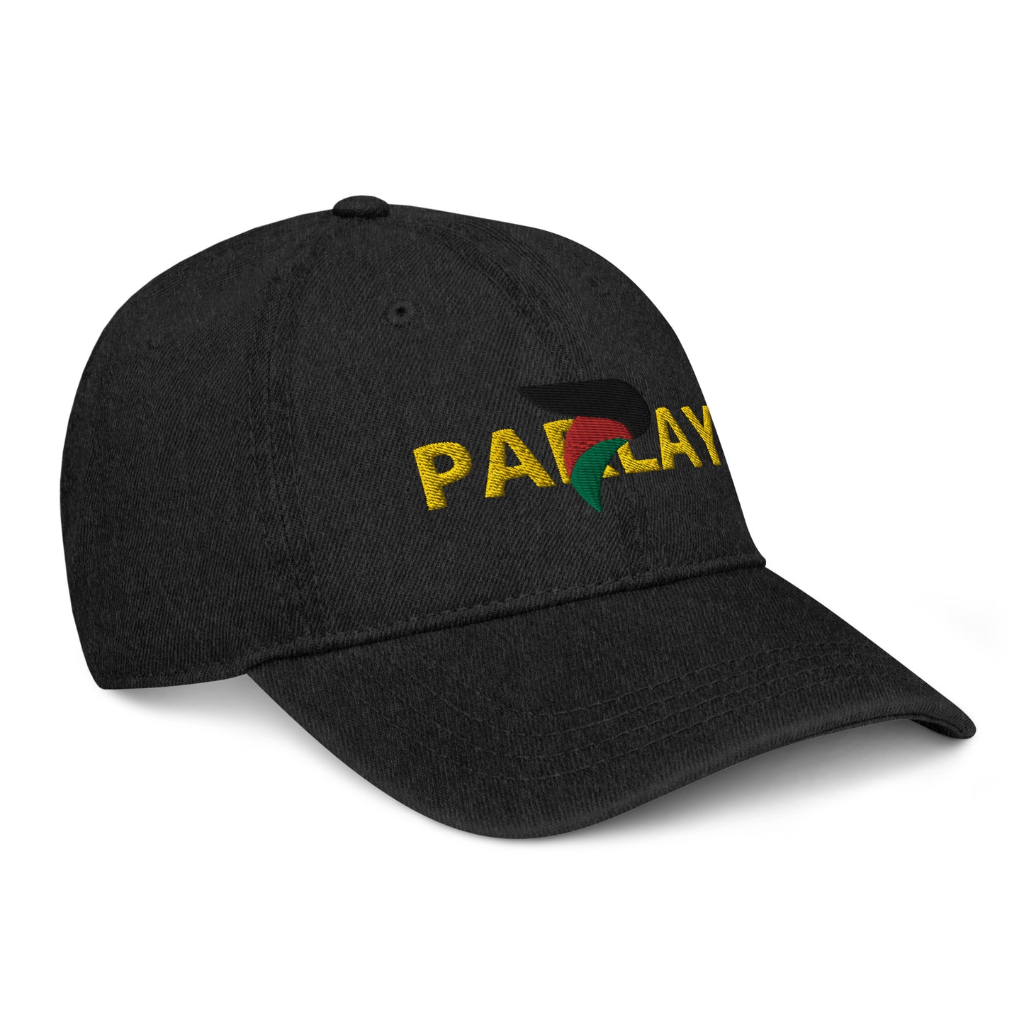 Rasta Denim Snapback