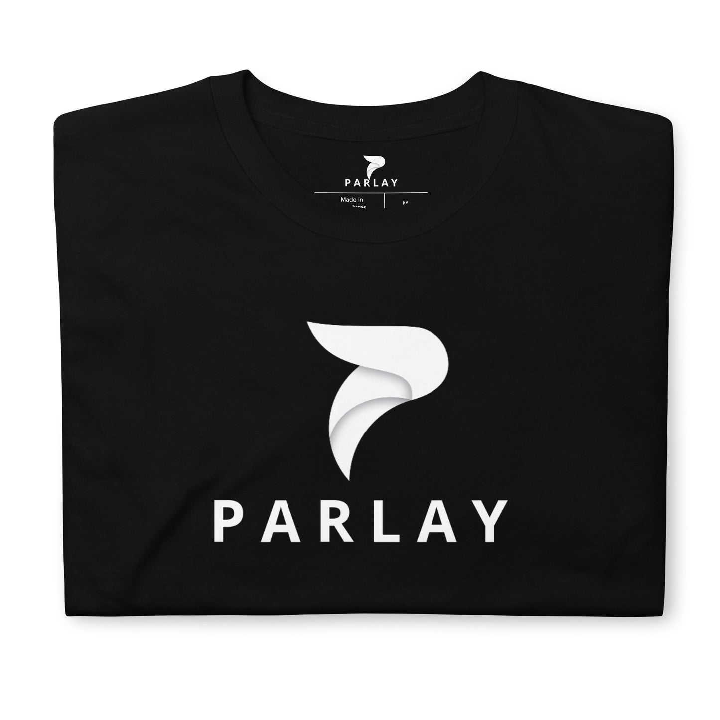 Signature Parlay T-Shirt White Print (Unisex)