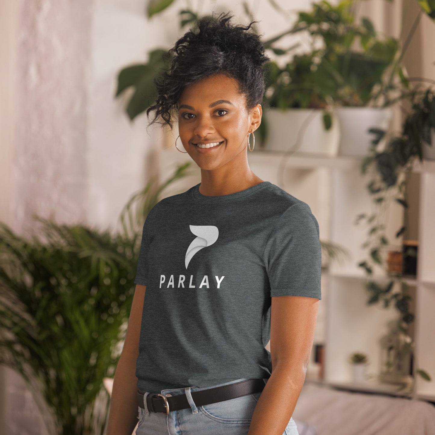 Signature Parlay T-Shirt White Print (Unisex)